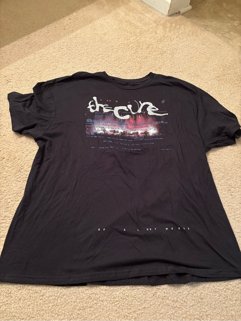 The Cure 2023 tour tee, 2XL
